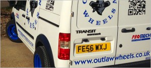 Outlaw Wheels Van