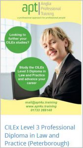 CILEx Level 3 Professional Diploma in Law & Practice